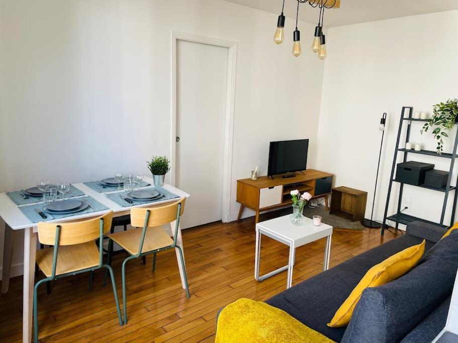 Charming & Cocooning Flat - Canal De L'Ourq Pantin Kültér fotó