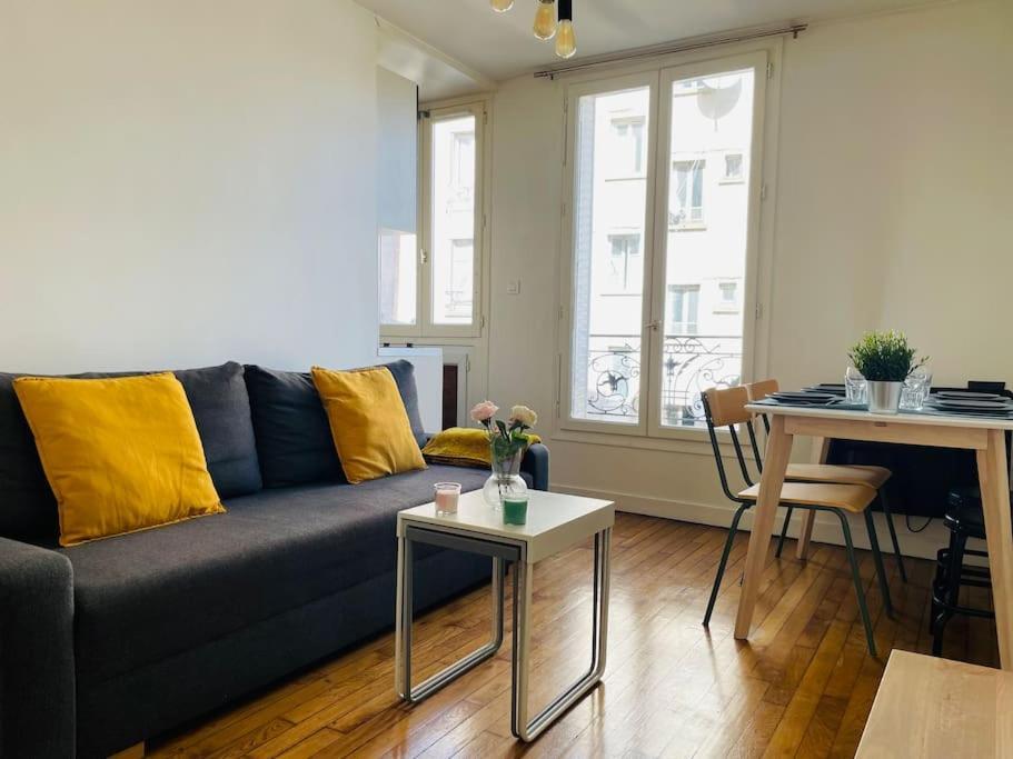 Charming & Cocooning Flat - Canal De L'Ourq Pantin Kültér fotó